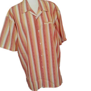 Christi Collection Button Dress Shirt L